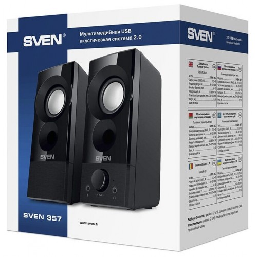 Компьютерная акустика Sven 357 (SV-018191) (черный) 6