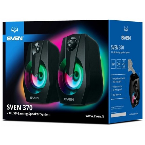 Компьютерная акустика SVEN 370 (SV-020552) (черный) 2