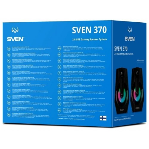 Компьютерная акустика SVEN 370 (SV-020552) (черный) 3