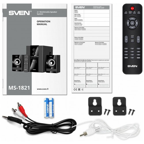 Компьютерная акустика Sven MS-1821 (черный) 7