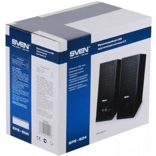 Компьютерная акустика Sven SPS-604 (SV-0120604BK) (черный) 4