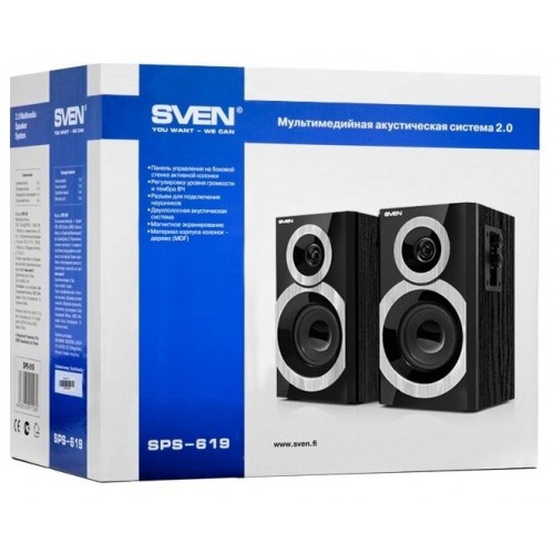 Компьютерная акустика Sven SPS-619 (SV-011277) (черный/серебристый) 2