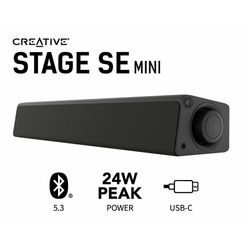 Саундбар Creative Stage SE Mini (51MF8460AA000) (черный) 5
