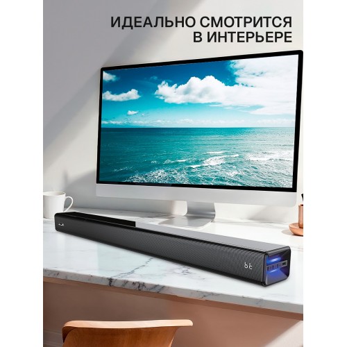 Саундбар ELTRONIC (20-02) SOUND SLICK 6 (черный) 1