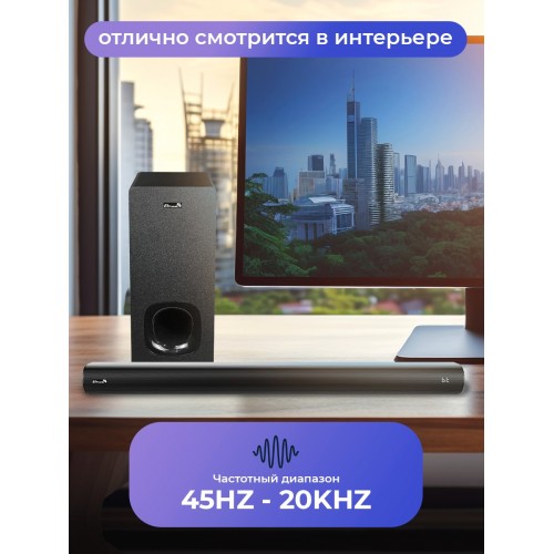 Саундбар ELTRONIC (30-76) SOUND SLICK 6 (черный) 6
