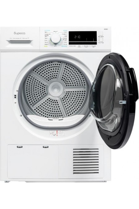 Сушильная машина Бирюса DM-MС8/03 (белый/черный люк) 2