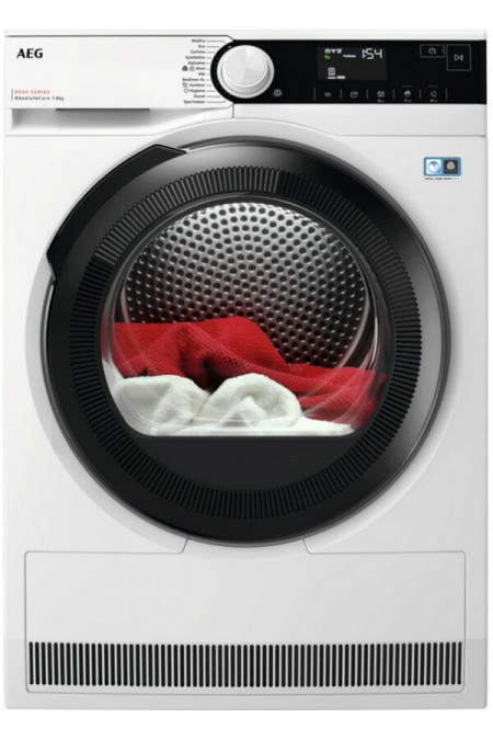 Сушильная машина AEG TR8384E (белый/черный люк) 