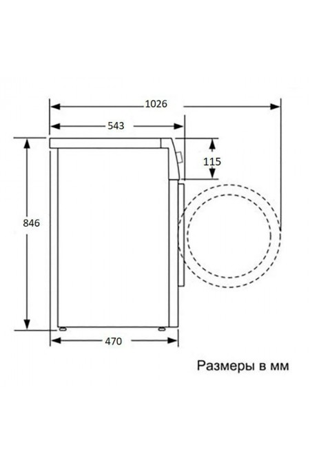 Сушильная машина Beko B3T47239 (белый) 7