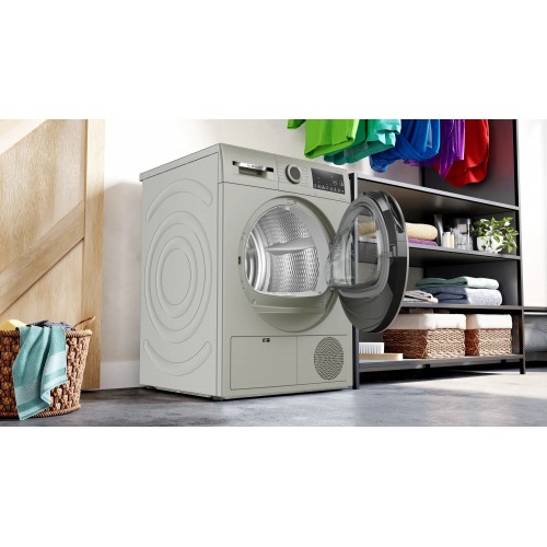 Сушильная машина Bosch WQG1420XME (нержавеющая сталь) 4