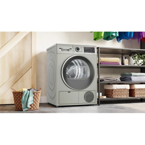 Сушильная машина Bosch WQG1420XME (нержавеющая сталь) 5