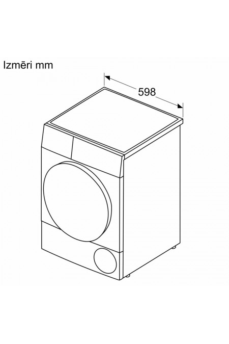 Сушильная машина Bosch WTH8300LSN (белый) 5