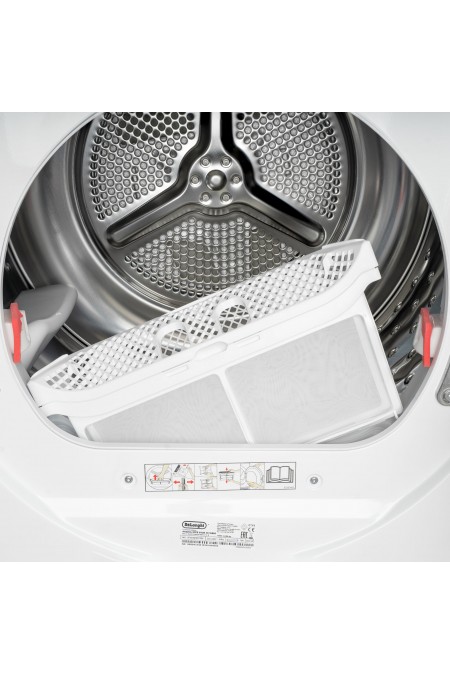Сушильная машина DeLonghi DTD 8105 H FABIO (белый) 7