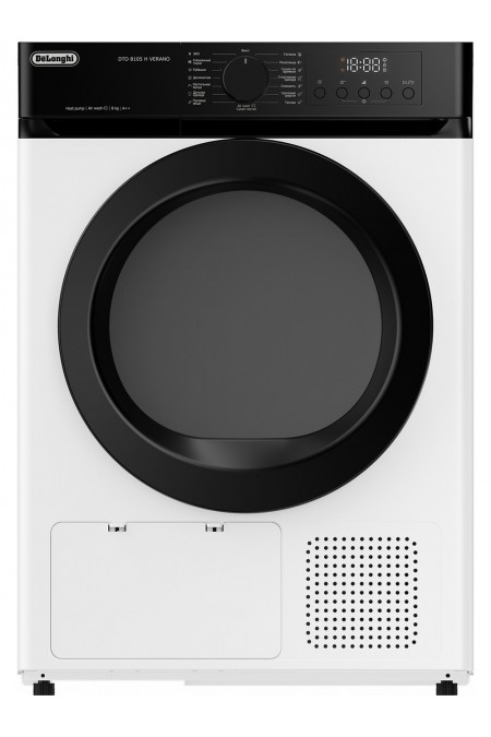 Сушильная машина DeLonghi DTD 8105 H Verano (белый/черный люк) 