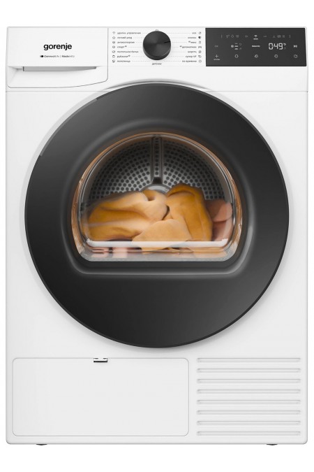 Сушильная машина Gorenje DG49D (белый/черный люк) 