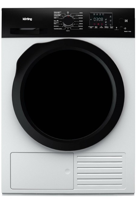 Сушильная машина Korting KD 69 IHP (белый/черный люк) 