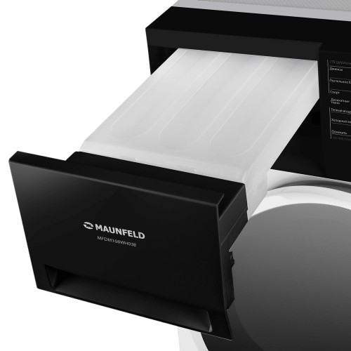 Сушильная машина MAUNFELD MFDM168WH03B (белый/черный люк) 1