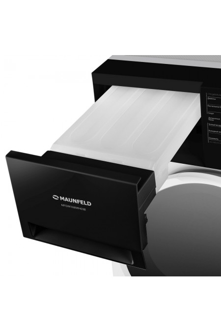 Сушильная машина Maunfeld MFDM168WH03B (белый/черный люк) 6