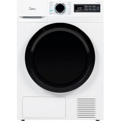 Сушильная машина Midea MD1180BH60/W (белый/черный люк)
