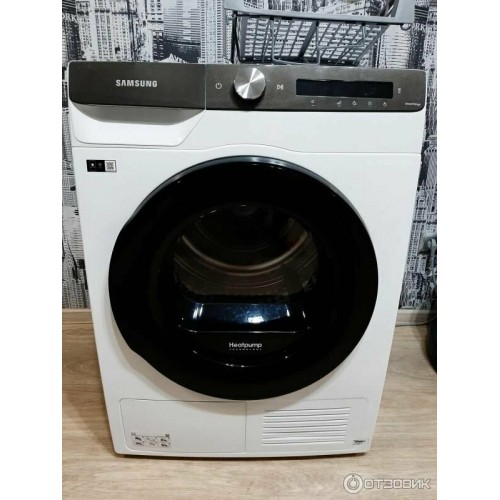 Сушильная машина Samsung DV90T5240AT/LP (белый) 9