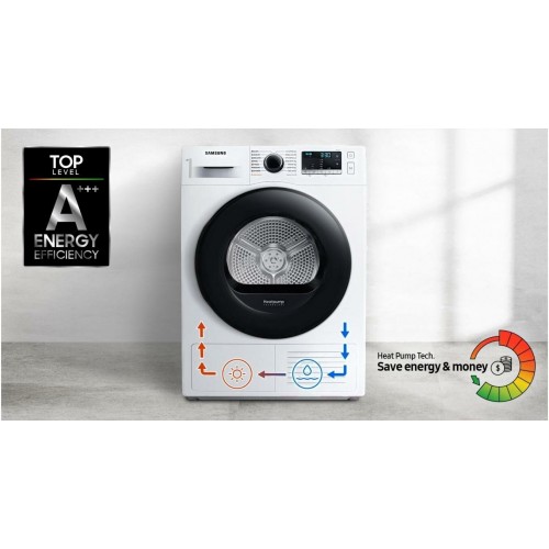 Сушильная машина Samsung DV90TA040AE/LP (белый) 8