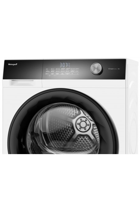 Сушильная машина Weissgauff WD 5247 Premium Heat Pump (белый/черный люк) 4