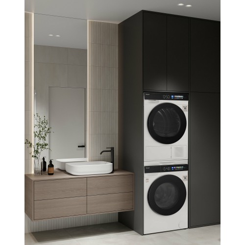 Сушильная машина Weissgauff WD 999 Heat Pump Full Touch (белый) 8