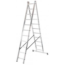 Лестница трансформер 2-секционная ВИХРЬ ЛА 2х11 (73/5/1/27)