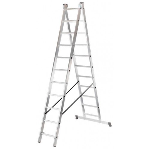 Лестница трансформер 2-секционная ВИХРЬ ЛА 2х11 (73/5/1/27) 