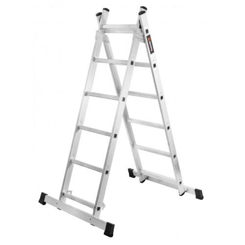 Лестница трансформер 2-секционная ВИХРЬ ЛПА 3-У (73/5/1/25) 1
