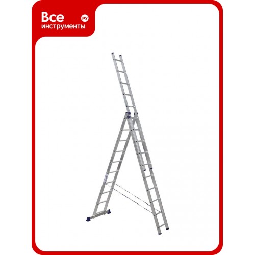 Лестница трансформер 3-секционная ВИХРЬ ЛА 3х12 (73/5/1/19) 1