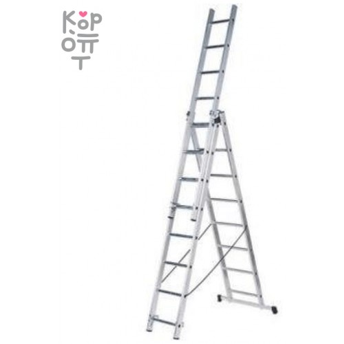 Лестница трансформер 3-секционная ВИХРЬ ЛА 3х14 (73/5/1/29) 6