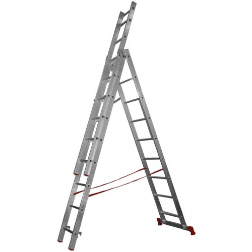 Лестница трансформер 3-секционная ВИХРЬ ЛА 3х8 (73/5/1/21) 4