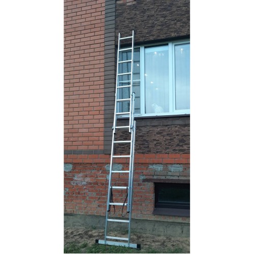 Лестница трансформер 3-секционная ВИХРЬ ЛА 3х8 (73/5/1/21) 7