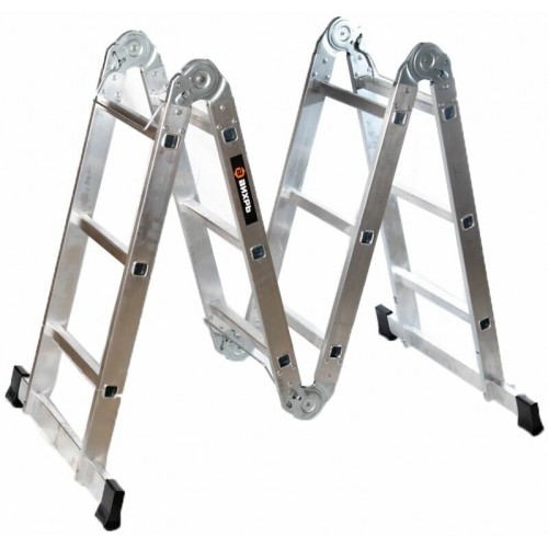 Лестница трансформер 4-секционная ВИХРЬ ЛТА 4х3 (73/5/1/14) 8