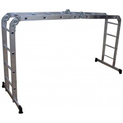 Лестница трансформер 4-секционная ВИХРЬ ЛТА 4х4 (73/5/1/15)