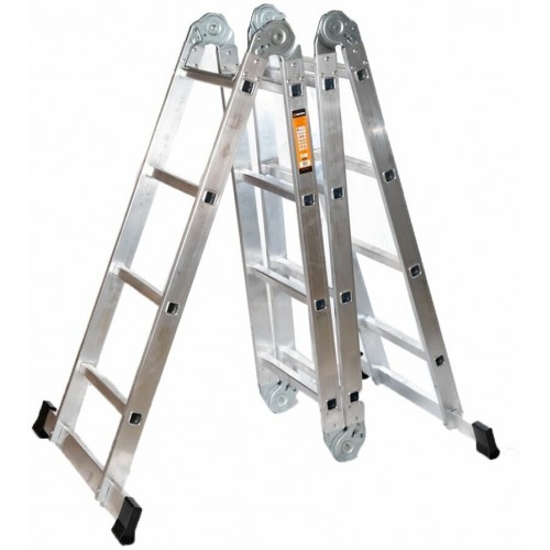 Лестница трансформер 4-секционная ВИХРЬ ЛТА 4х4 (73/5/1/15) 5