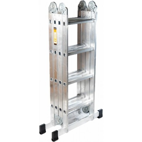 Лестница трансформер 4-секционная ВИХРЬ ЛТА 4х4 (73/5/1/15) 6