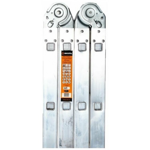 Лестница трансформер 4-секционная ВИХРЬ ЛТА 4х5 (73/5/1/22) 9