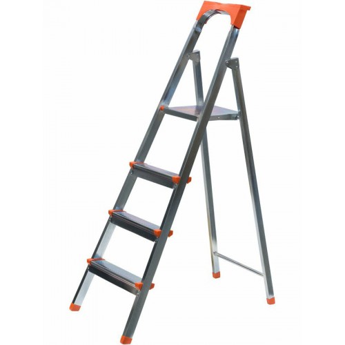 Стремянка Fit стальная, 4 ступени, вес 5.55 кг (65332) 