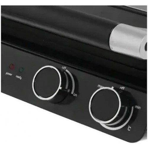 Гриль JVC JK-GR325 (серебристый/черный) 5