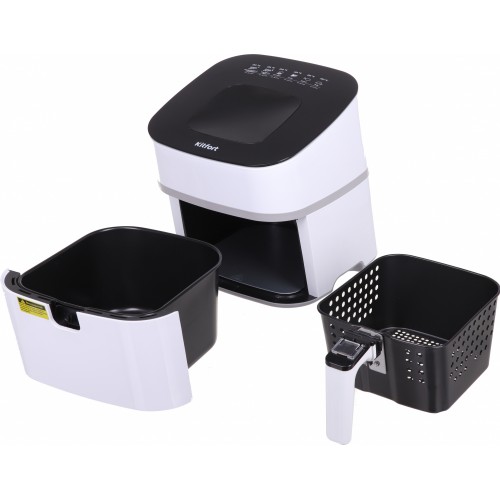 Аэрогриль Kitfort KT-2217 (белый/черный) 12