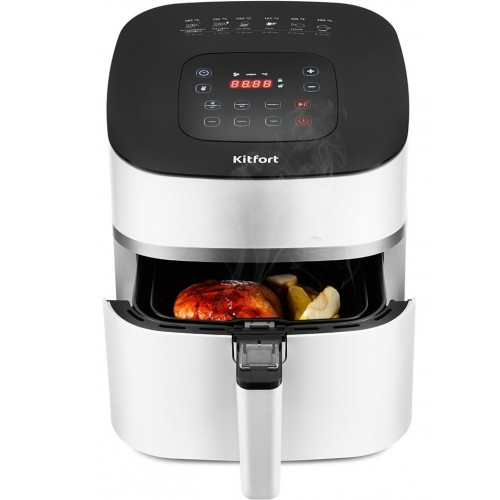 Аэрогриль Kitfort KT-2217 (белый/черный) 6