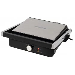 Гриль Hyundai HYG-2044 (черный/серебристый)