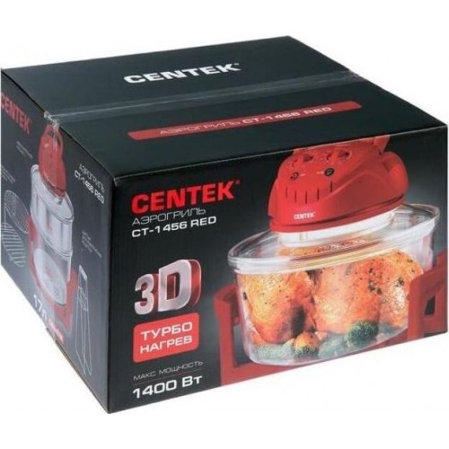 Аэрогриль CENTEK CT-1456 (красный) 11