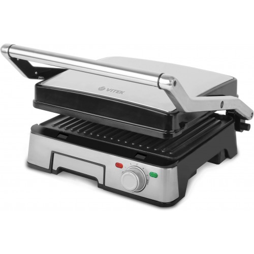 Гриль Vitek VT-8452 (серебристый) 
