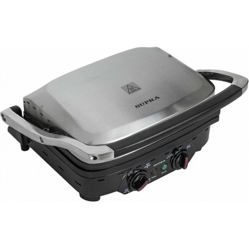 Гриль SUPRA GS-7510 (черный/серый) 7