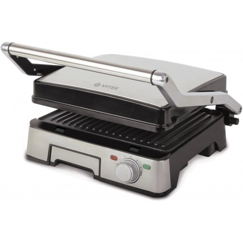 Гриль Vitek VT-8450 (серебристый) 