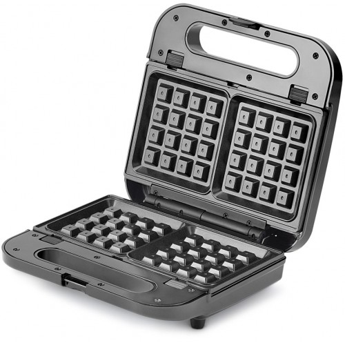 Вафельница Vitek VT-7148 (черный/серебристый) 2