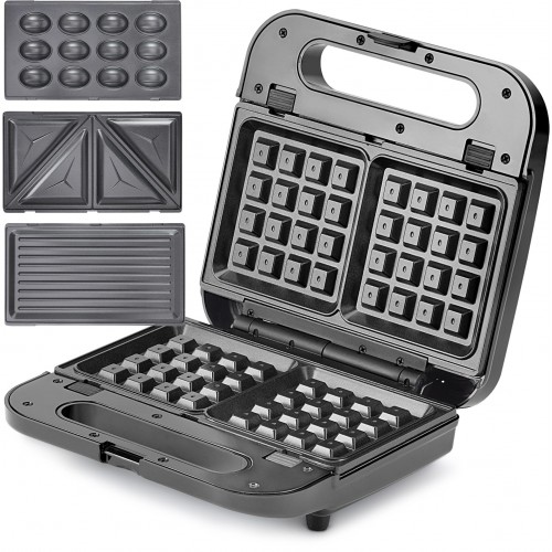 Вафельница Vitek VT-7148 (черный/серебристый) 4