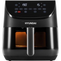 Аэрогриль Hyundai HYF-9090 (сливочный/черный)